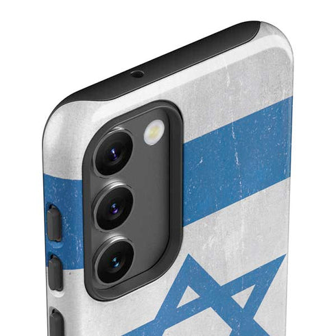 Israel Flag Distressed Galaxy S23 Plus Pro Case